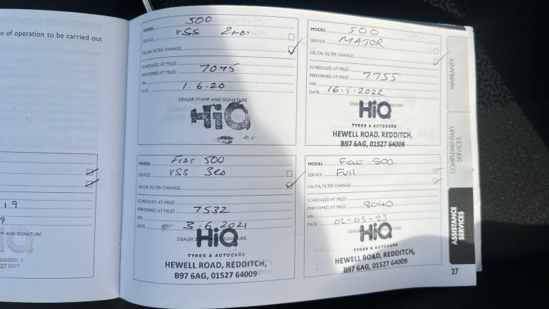 Fiat 500 1.2 Mirror 3dr Petrol Hatchback